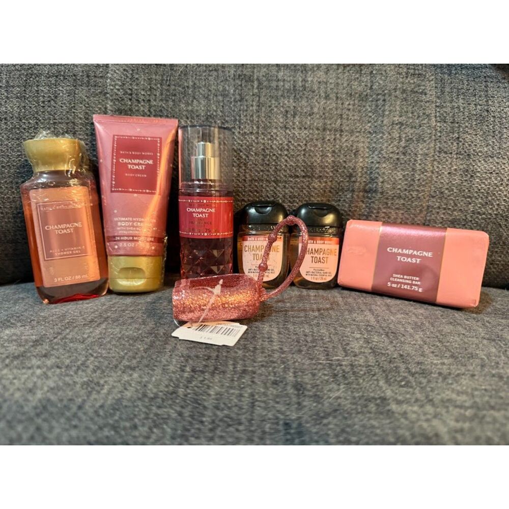 Bath & Body Works Champagne Toast bundle